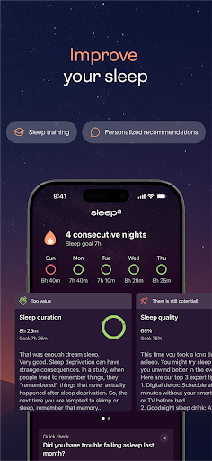 sleep² sleeptracker & analysis screenshot 5