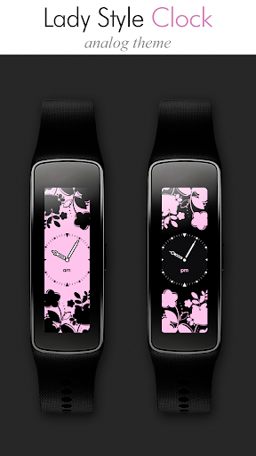 Lady Style Gear Fit Clock