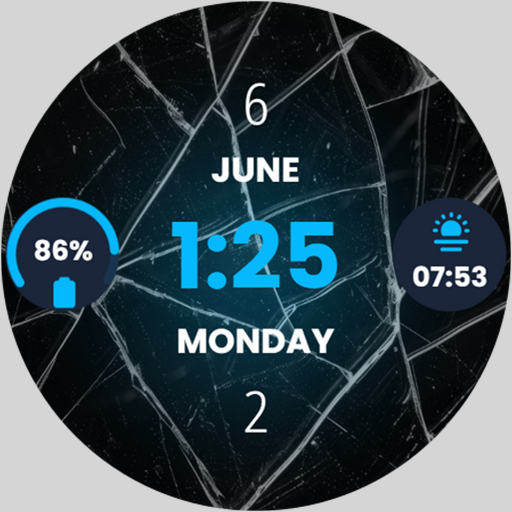 Vitrum Fractum Watch Face Download on Windows