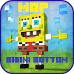 Cover Image of Download New Best Map Bikini Bottom for MCPE +6 skins 1.1 APK