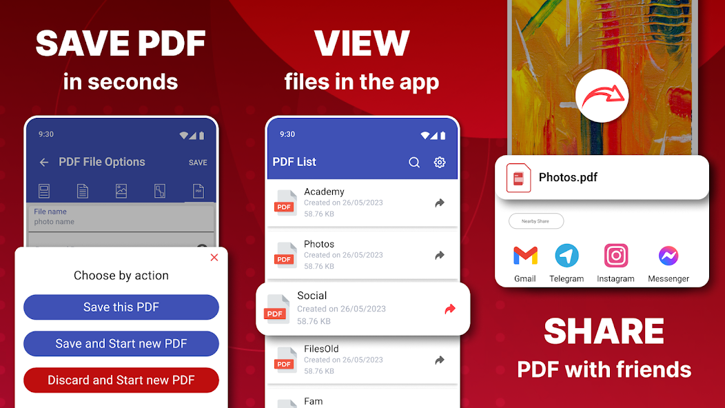 Photos to PDF: Image PDF maker
