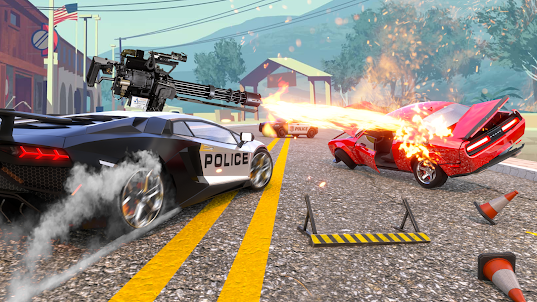 Police Car Chase Games Offline