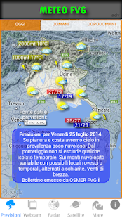 METEO FVG Screenshot