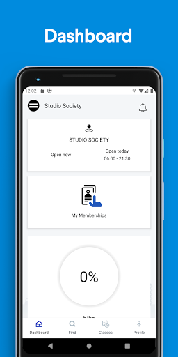 Android application Studio Society screenshort