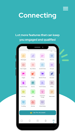 AI Connecting Town SocialMedia