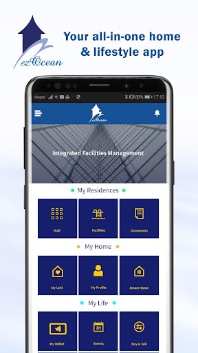 Android application ezOcean screenshort