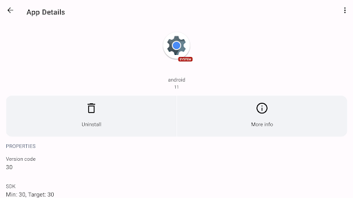 Screenshot of Apk Info