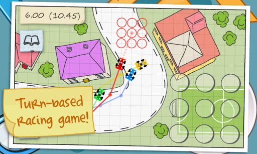 Screenshot of Paper Racing