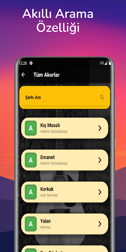 Turkish Guitar Chords Screen 3