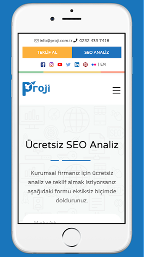 Proji Dijital Pazarlama Ajansı Screen 3