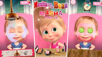 Game screenshot Masha and the Bear: Salon Game mod apk