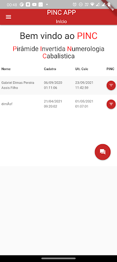 Android application PINC Web screenshort
