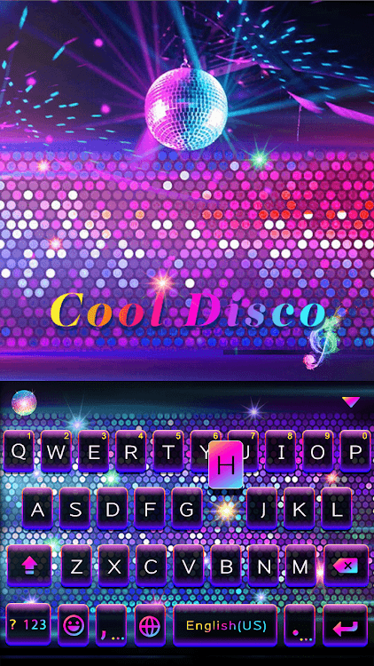 Cool Disco Keyboard Background by Fun Keyboard Theme for Android - (Android  Apps) — AppAgg