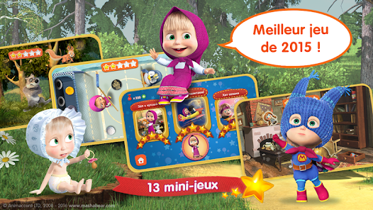 Macha et l'Ours Jeux de Filles – Applications sur Google Play