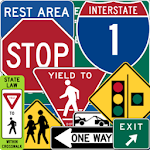 Cover Image of ダウンロード US Traffic and Road Signs  APK