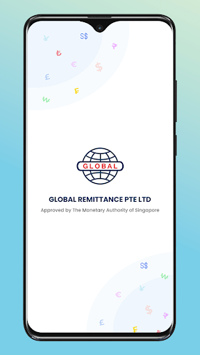 Android application Global Remittance screenshort