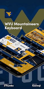 WVU MOUNTAINEERS Social Hub Stickers Keyboard 1.362.1.6 APK screenshots 1