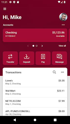 Hawaii National Bank Screen 2
