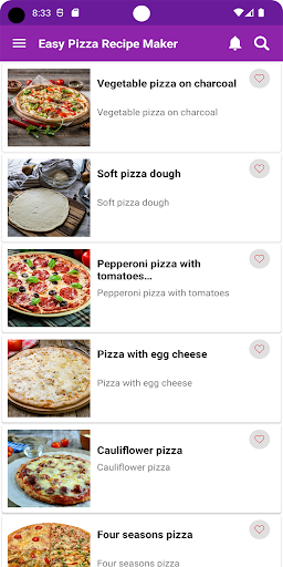 Easy Pizza Recipe Maker Screen 2