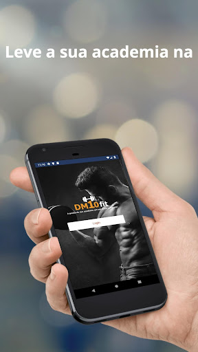 Android application DM10FIT Alunos screenshort