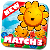Blossom Garden 2017 HD: Match 3 Puzzle icon