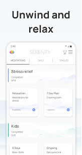 Serenity: Guided Meditation MOD APK 4.12.0 (Premium Unlocked) 4