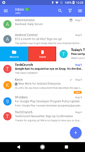 Nine - Email & Calendar Screenshot