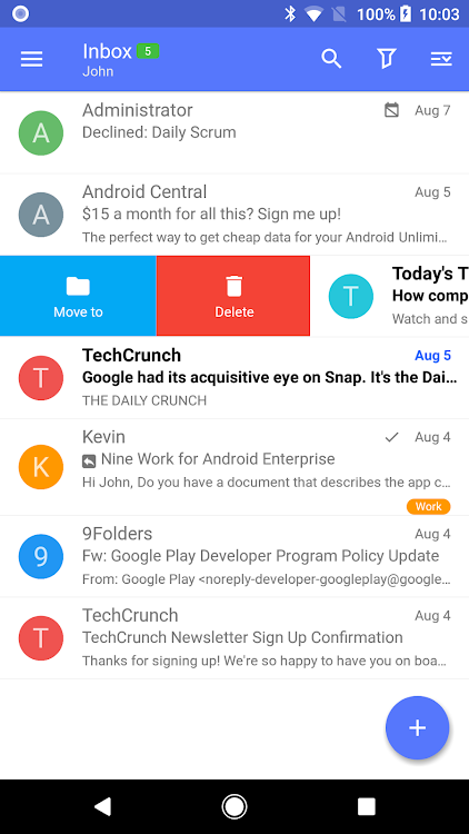 Nine - Email & Calendar - 4.9.5f - (Android)