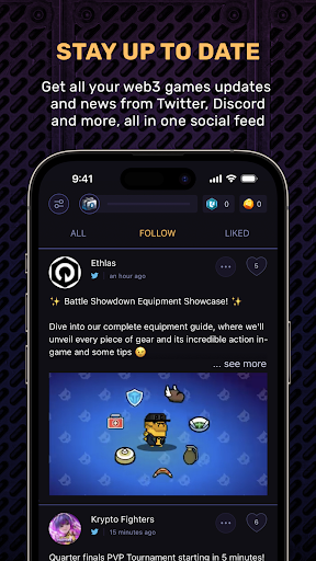 Earn Alliance: Web3 Game Home Screen 2