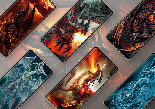 Android application Dragon Wallpapers HD screenshort