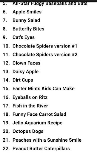 Fun Recipes For Kids