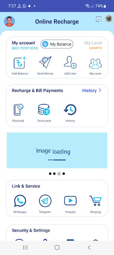 Online Recharge Screen 3