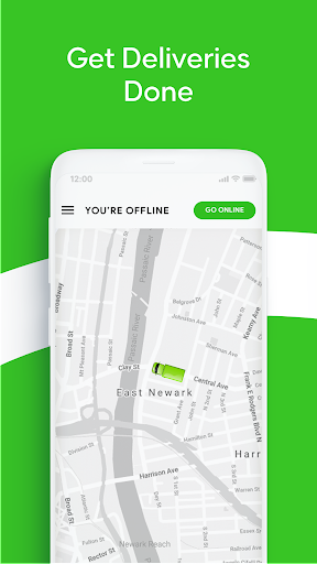 Android application FoodChain Delivery screenshort