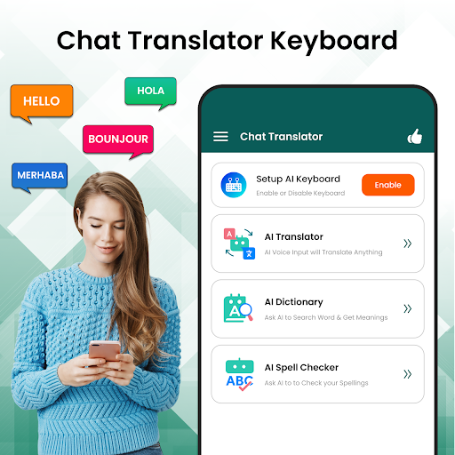 Android application AI Chat Keyboard-Smart Typing screenshort