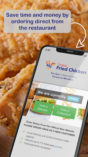 Android application Thame Fried Chicken in OX9 screenshort