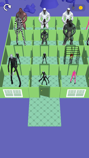 Creepy Rooms 3D Screen 3