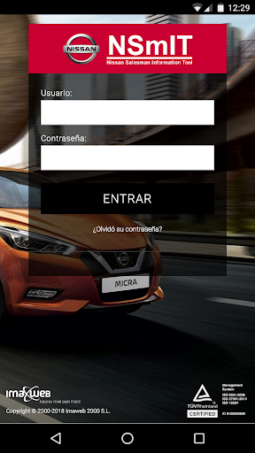 Android application NSmIT ES screenshort