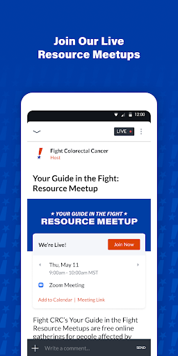 Android application Fight Colorectal Cancer screenshort