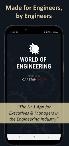 Android application World of Engineering screenshort