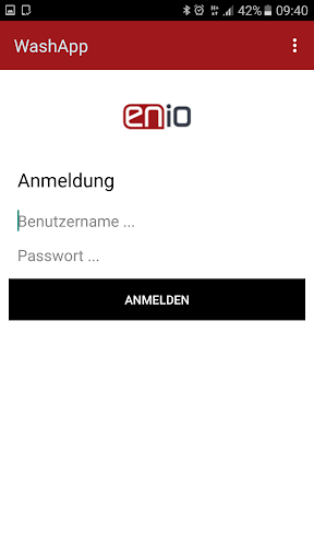 Android application WashApp screenshort