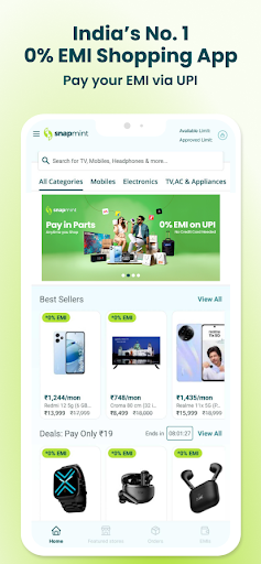 Snapmint: Buy Now, Pay in EMIs Screen 2