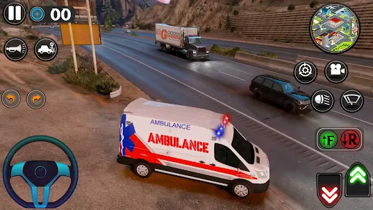 Simulateur de jeu d'ambulance