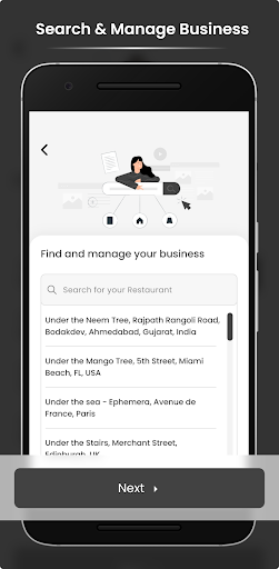 Dine Savvy - Business Screen 3