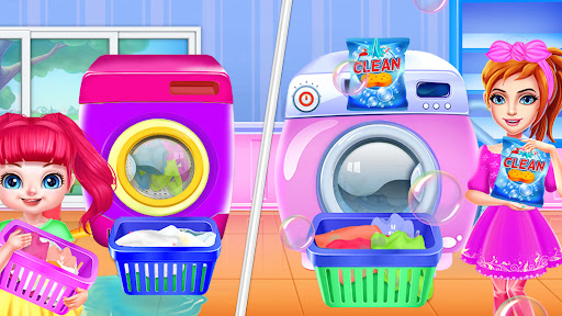Washing and ironing clothes Screen 3
