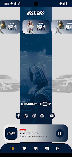 Android application Assa Fm screenshort