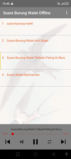 Suara Burung Walet Offline Screen 3