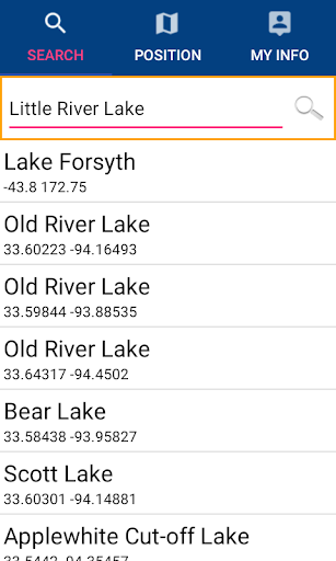 Little River Lake - IOWA GPS Screen 2