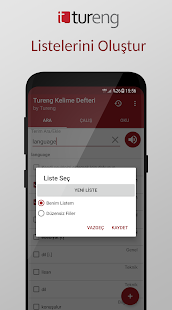Tureng Kelime Defteri Screenshot