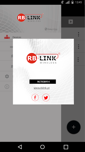 Android application RB-LINK EasyView screenshort