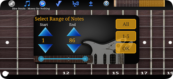 Gitarre Riff Pro Screenshot